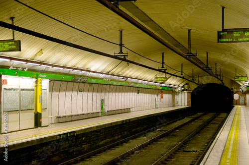 Photography Metro Station in Barcelona, Spain