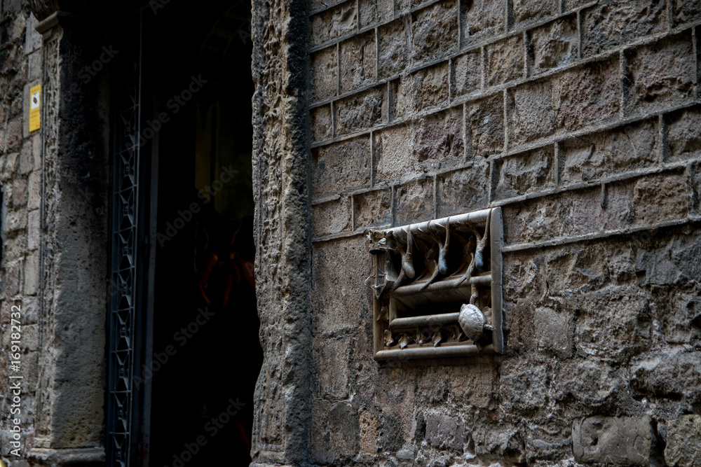 Mailbox designed by Antoni Gaudi in Barcelona, Spain