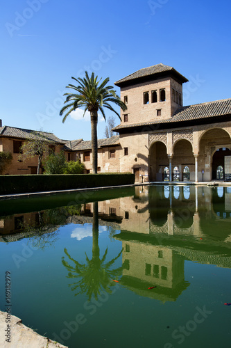 Partal Palace, Palacio de Partal, in Alhambra, Granada, Andalusia © lapas77