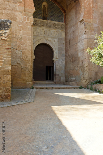 Alhambra of Granada  Andalusia  Spain