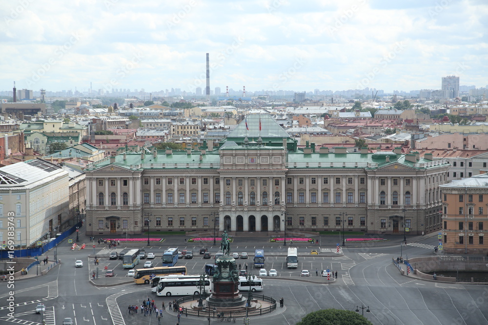 The Mariinsky Palace. St. Petersburg. It was built in 1844.