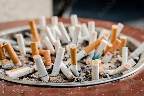 Smoking is addictive and many species of harmful organisms