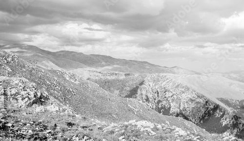 montagne d'abruzzo, italia