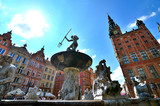Neptune's Fountain, Gdańsk, Poland