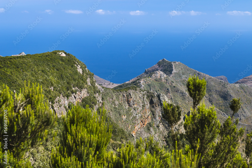 Fototapeta premium Anaga Mountains, Tenerife, Spain