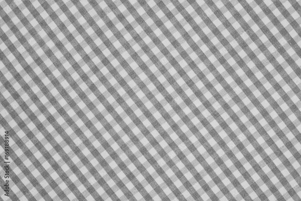 gray and white checkered fabric background texture gray and white checkered fabric background texture