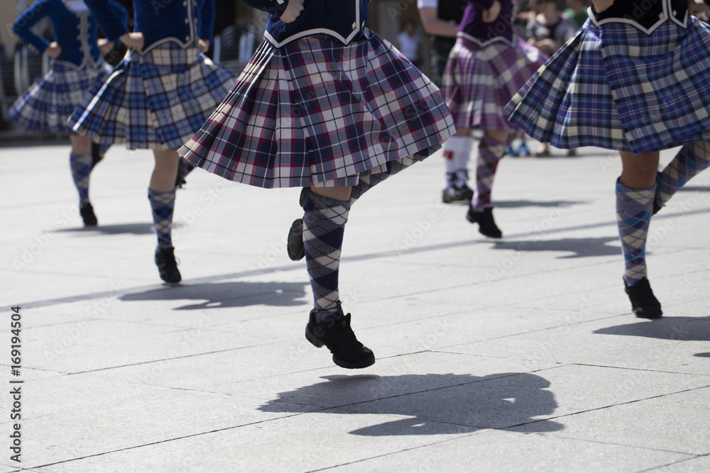 Highland dancing