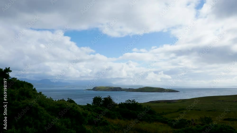timelapse of clouds and sunlight passing over the scottish landscape timelapse of clouds and sunlight passing over the scottish landscape