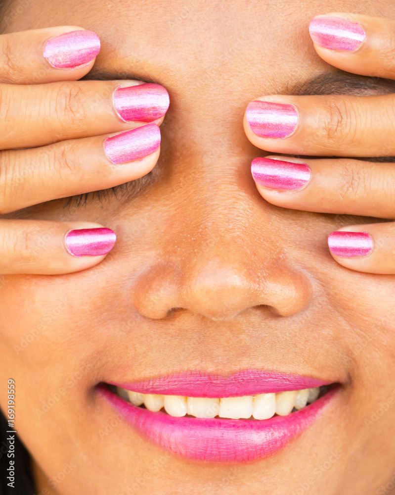Naklejka premium Eyes Covered Shows Hide Censor And Secrecy