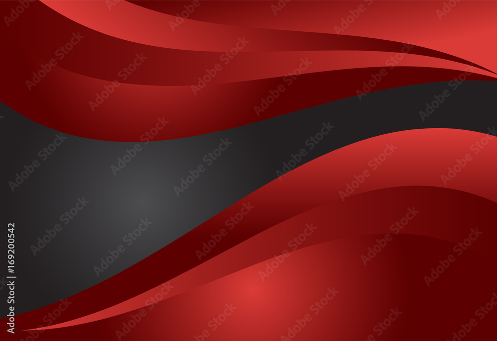 Red and black abstract material design for background, card, annual business report, brochure, poster template Red and black abstract material design for background, card, annual business report, brochure, poster template