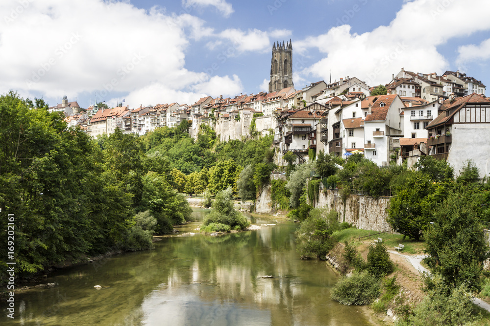 Fribourg, historic city of Switzerland