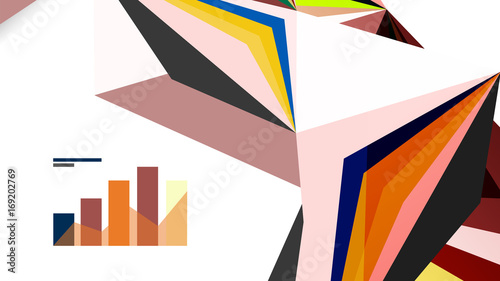 Modern triangle presentation template Free Download Modern triangle presentation template - GFXLoad