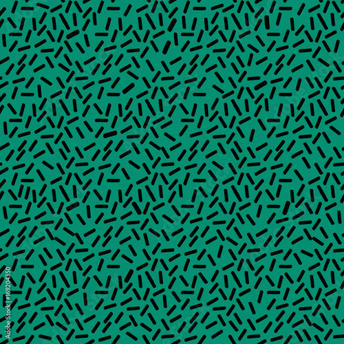 green abstract memphis pattern