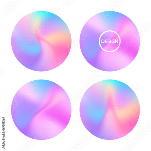 Fluid color background. Circle. Digital color background