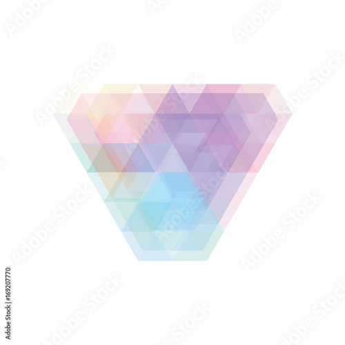 Vector, Colorful Diamond