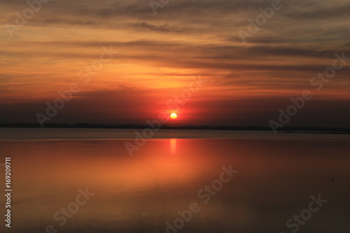 Bola de Fogo 2 Sunset Guaiba-RS © Roberto