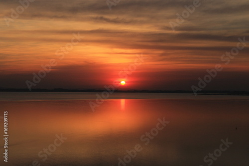 Bola de Fogo Sunset Guaiba-RS © Roberto