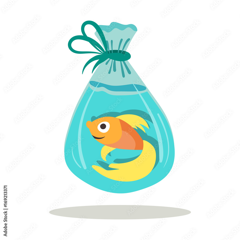 lucky fish goldfish tote – Lost & Found