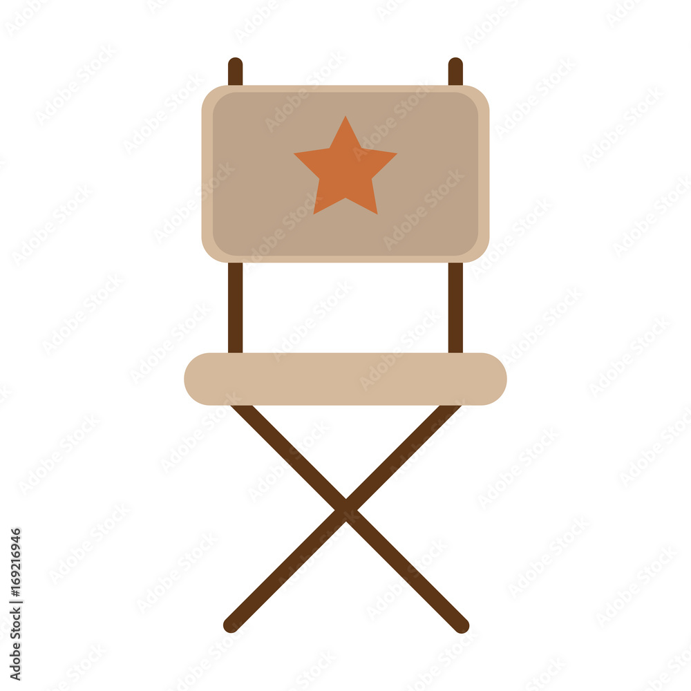 director chair icon image vector illustration design director chair icon image vector illustration design