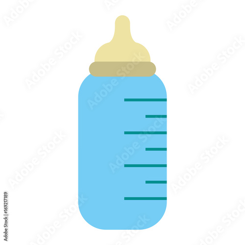 baby bottle icon image vector illustration design 