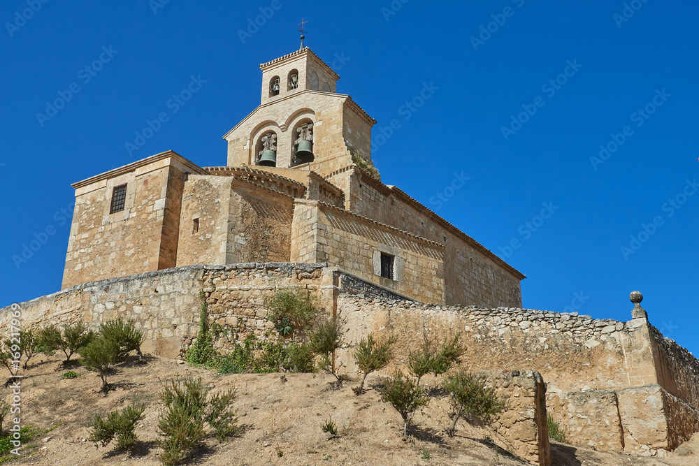 Iglesia de Nuestra Señora Virgen del Rivero en San Esteban de Gormaz, Soria, España