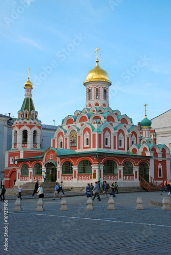 Kazan Cathedral or Cathedral of Our Lady of Kazan, Red Square.