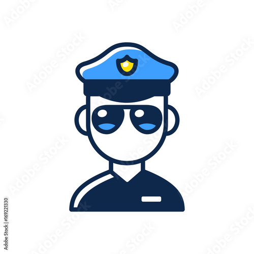 Police officer icon