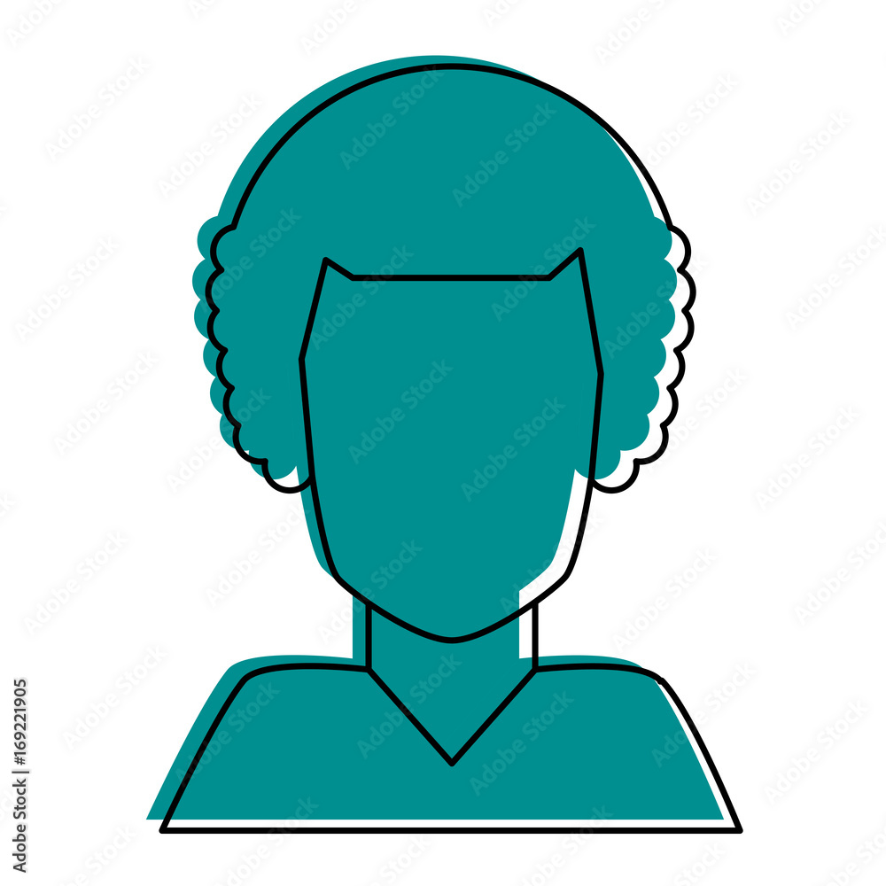 man with afro portrait avatar icon image vector illustration design blue color man with afro portrait avatar icon image vector illustration design blue color