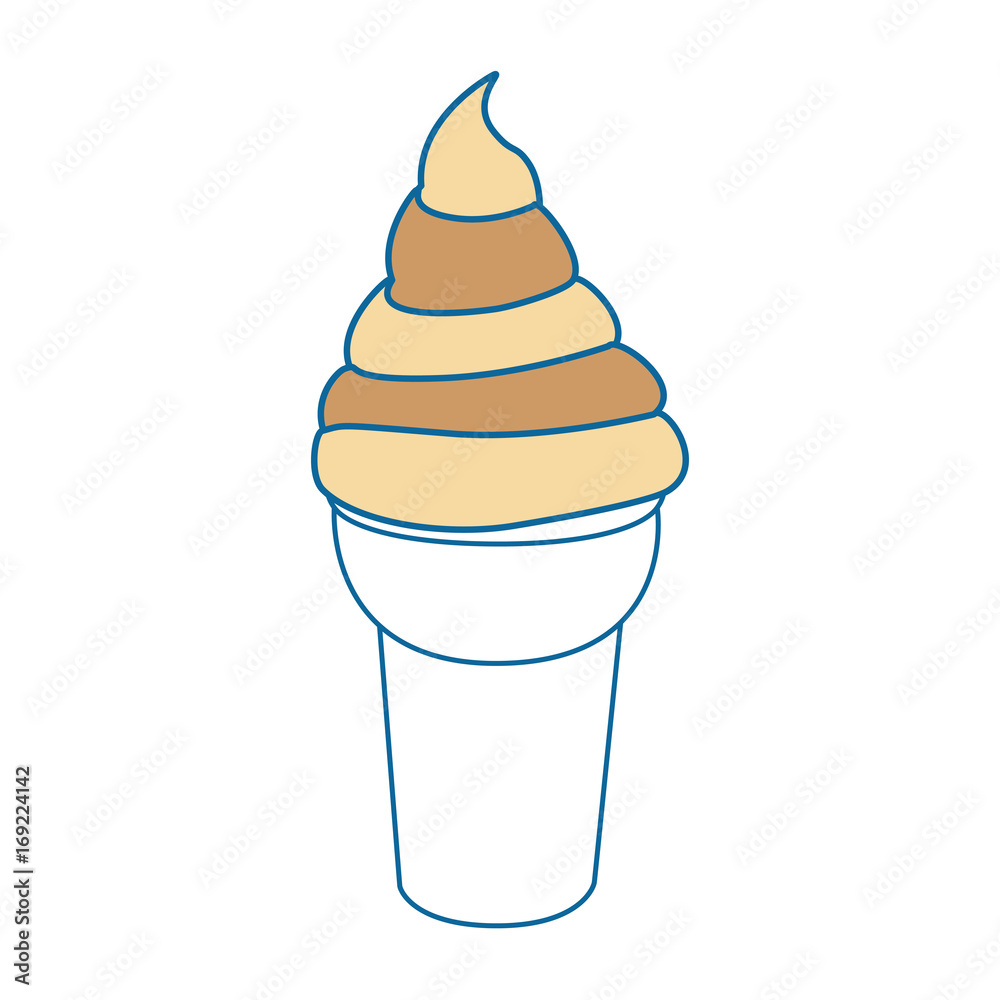 ice cream icon over white background vector illustration ice cream icon over white background vector illustration