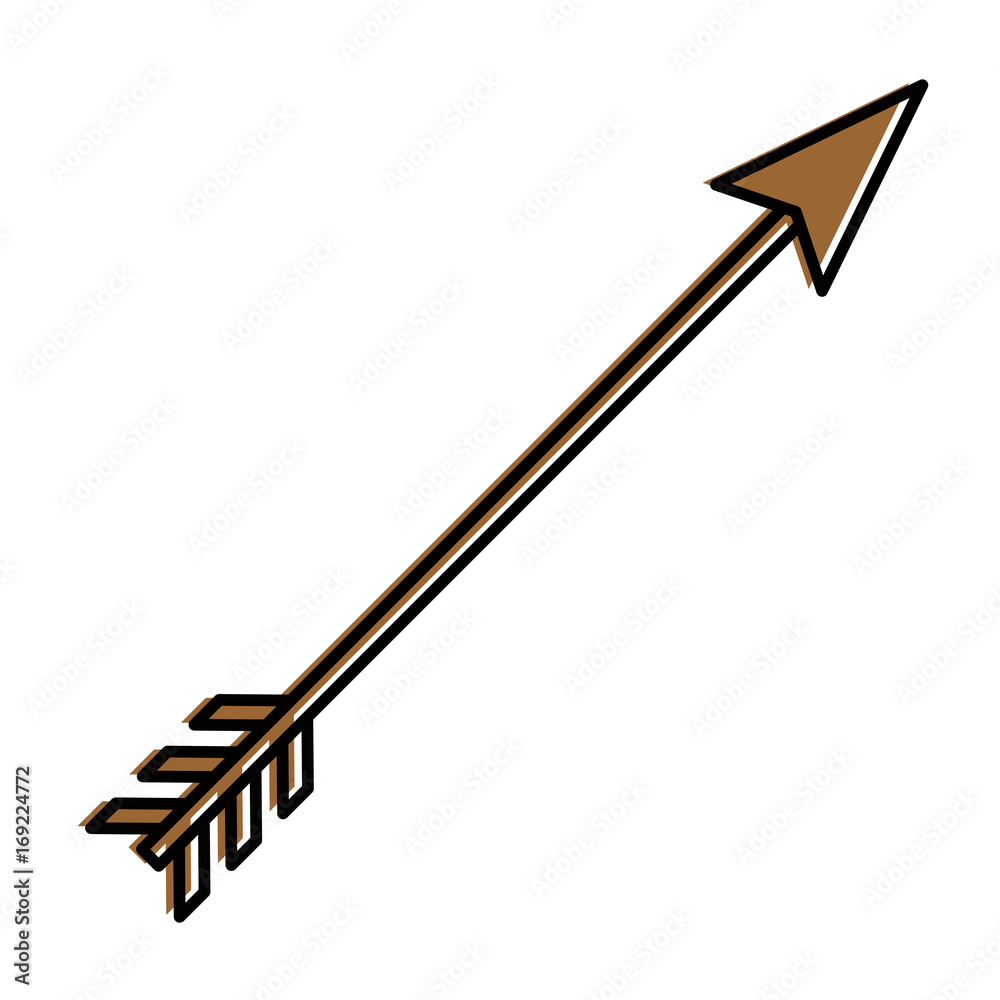 Romantic bow arrow icon vector illustration graphic design Romantic bow arrow icon vector illustration graphic design