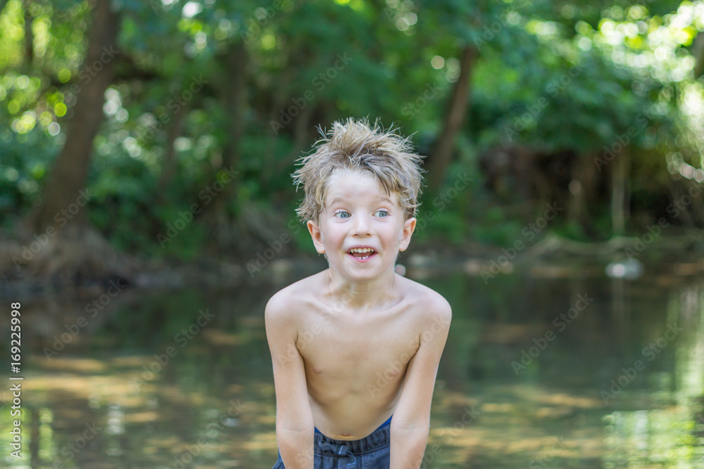 Fototapeta premium Portrait of a boy