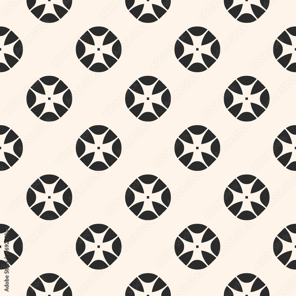 Gothic pattern with stylized floral geometric shapes Gothic pattern with stylized floral geometric shapes