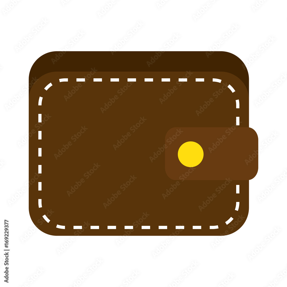 Leather wallet symbol icon vector illustration graphic design Leather wallet symbol icon vector illustration graphic design