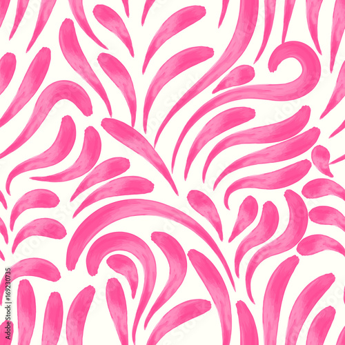 Loose swirls.