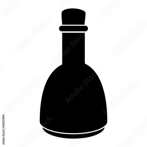 oil bottle spa product vector illustration design