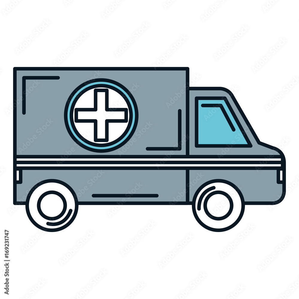 ambulance vehicle isolated icon vector illustration design ambulance vehicle isolated icon vector illustration design