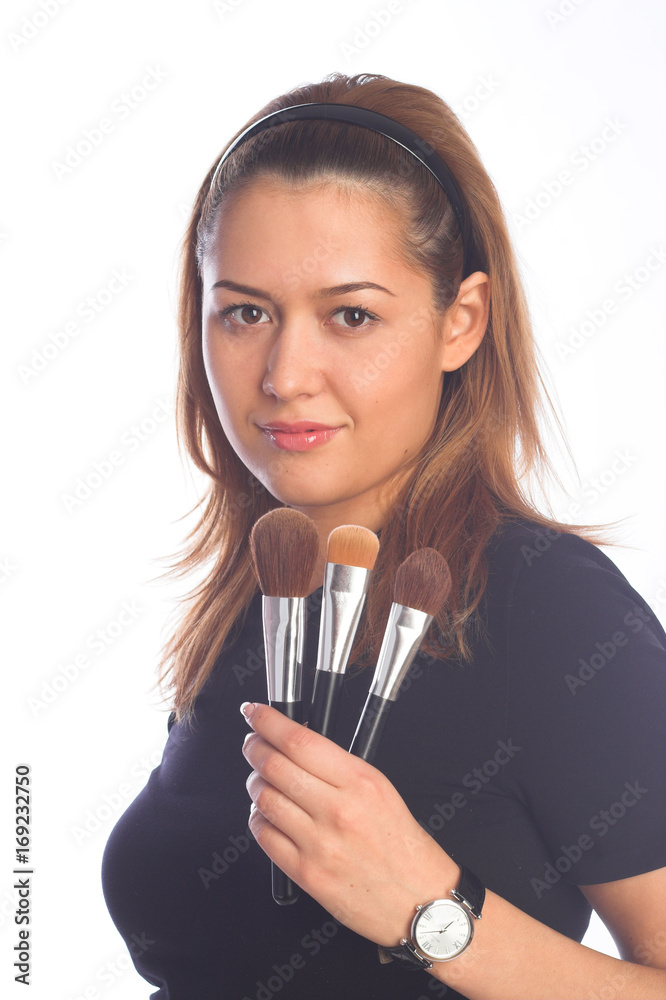 Cosmetician, young woman