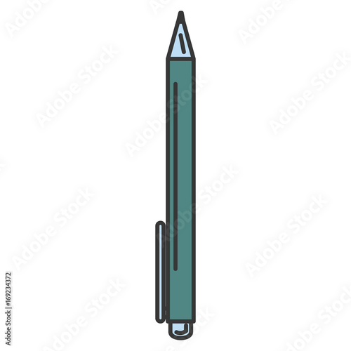 school pen isolated icon vector illustration design