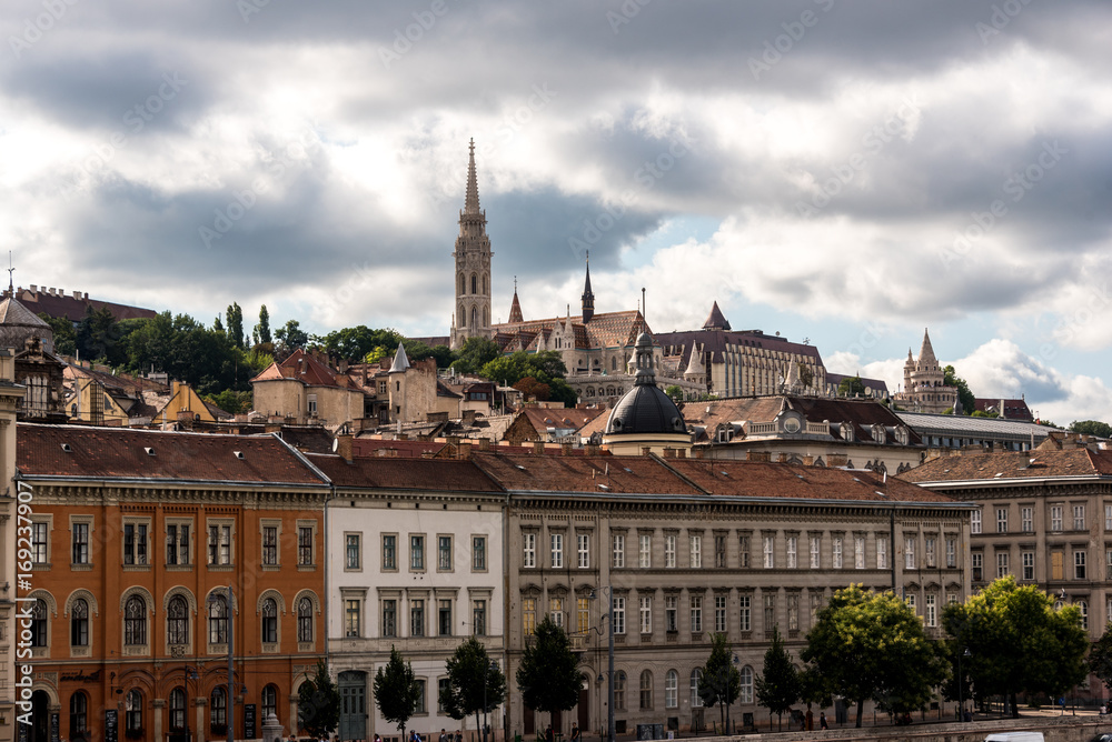 Fototapeta premium Panorama di Budapest