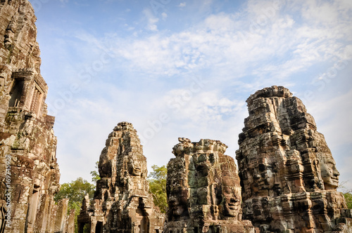 Angkor Wat Cambodia Faces