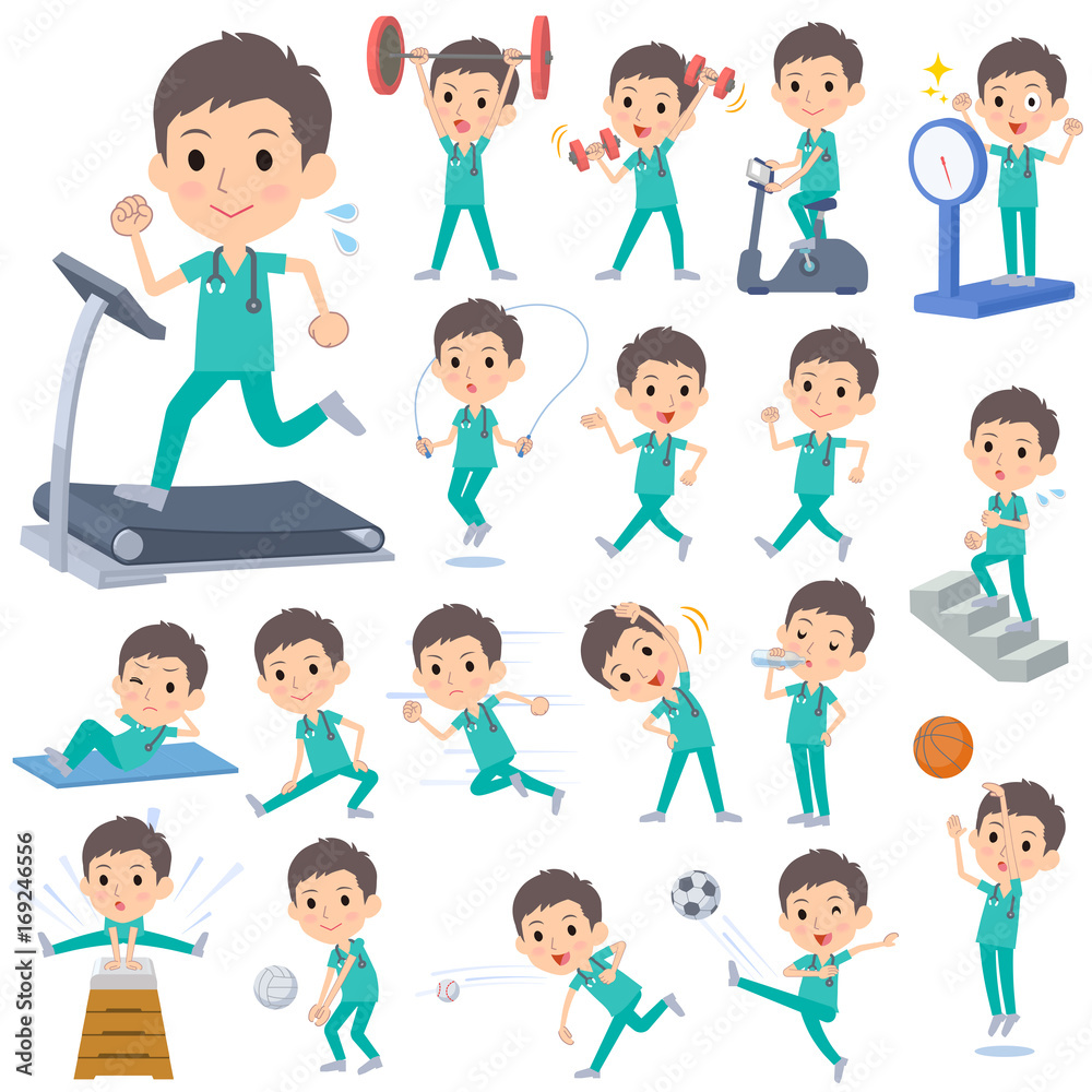 surgical operation green wear men_Sports & exercise surgical operation green wear men_Sports & exercise