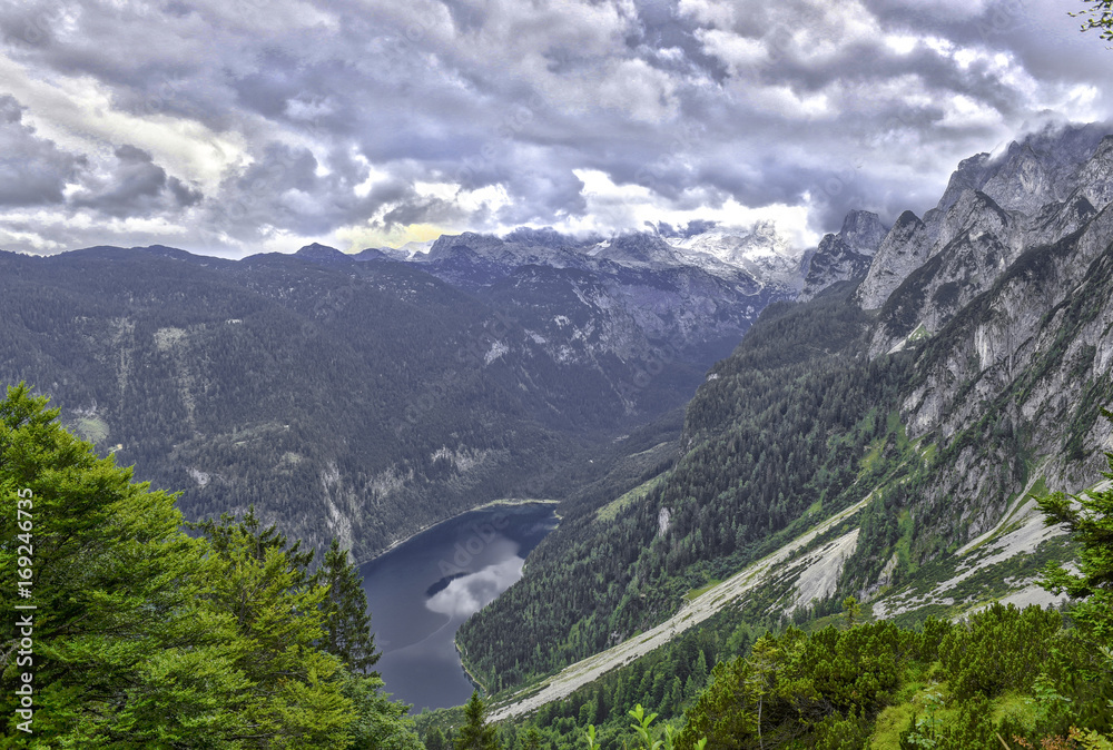 Obraz premium Gosau lake Austria