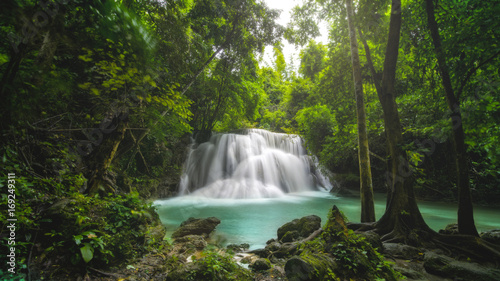 Beautiful waterfall in thailand.