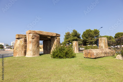 Stonehenge in Matalascanas, Spain photo