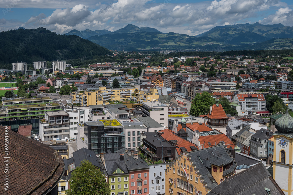 The city Kufstein in Tyrol , Austria