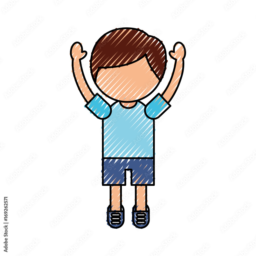 cute boy avatar character vector illustration design cute boy avatar character vector illustration design