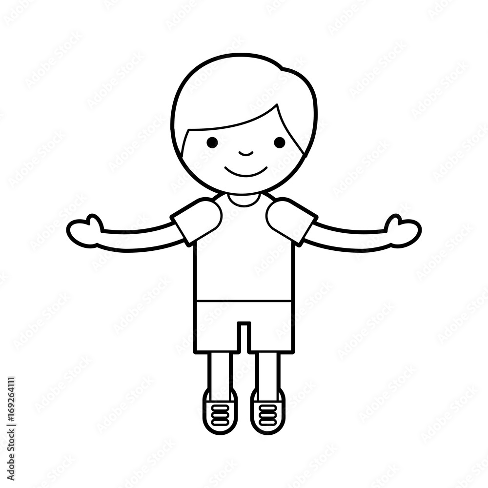 cute boy avatar character vector illustration design cute boy avatar character vector illustration design