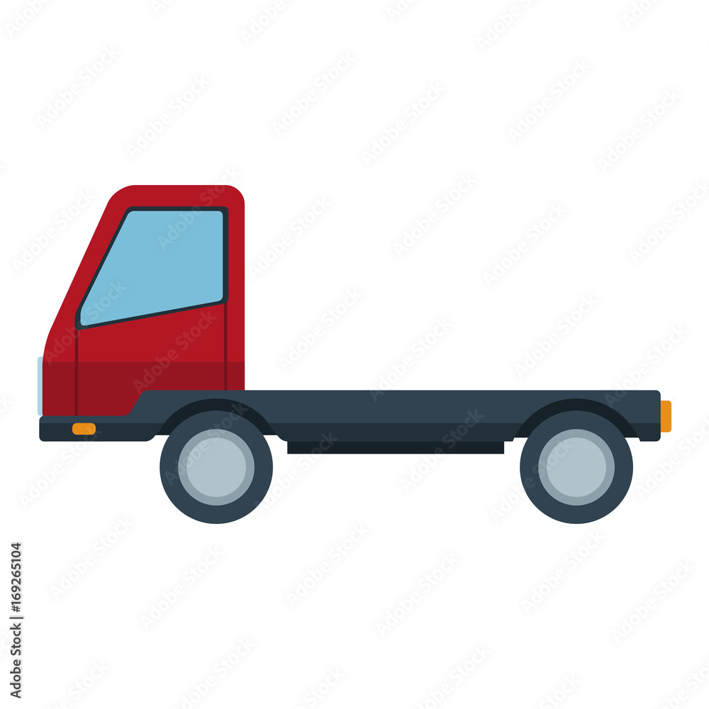 delivery truck trailer transport vehicle vector illustration delivery truck trailer transport vehicle vector illustration