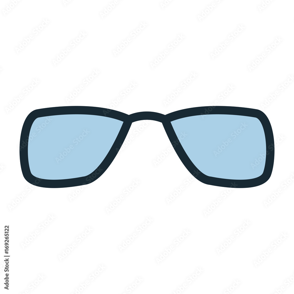 eyeglasses accessory fashion object element vector illustration eyeglasses accessory fashion object element vector illustration