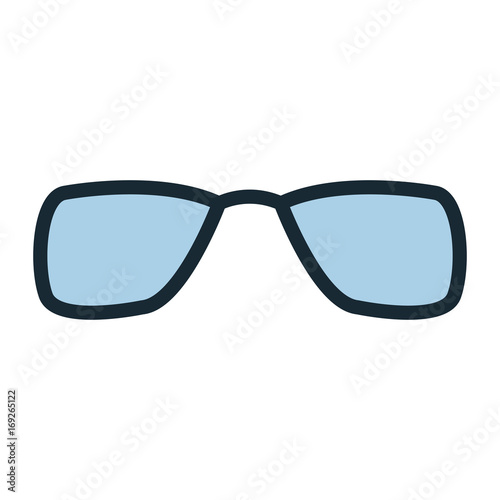 eyeglasses accessory fashion object element vector illustration